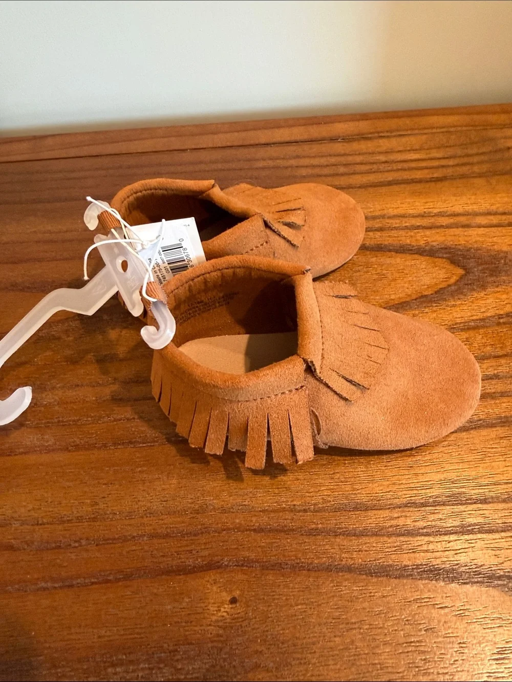 Old Navy Unisex Faux-Suede Moccasins for baby